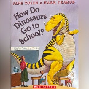 BUNDLE & SAVE 🎉 How Do Dinosaurs Go to School? Softcover Book